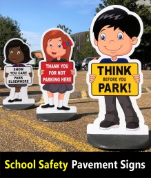 School Safety Pavement Signs